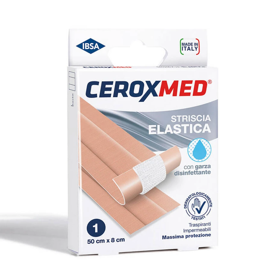Ceroxmed Elastische Strip 50x8cm 1 Stuk