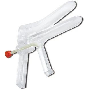 Steriel vaginaal wegwerpspeculum met schroefverstelling - M