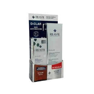 Rilastil D-Clar Duo Anti-Macchia Crème Quotidienne Dépigmentante + Gouttes Uniformisantes