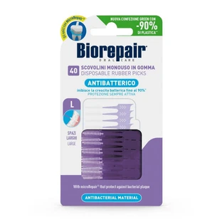 Biorepair Soft Pick Große Gummibürste 40 Stück