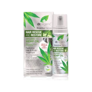 Mousse capillaire au chanvre Dr Organic