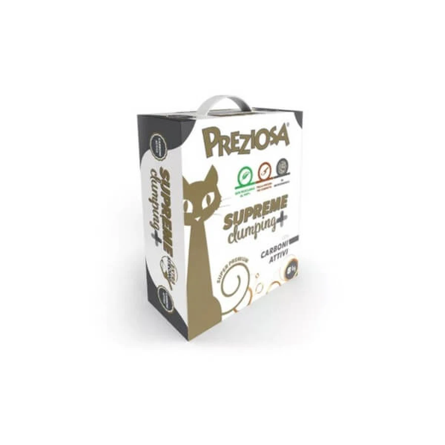 Precious supreme clumbing + ściółka z węglem aktywnym 8kg: ceny i cechy