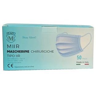 MIIR MASCHERINA CHIR AZZ 50PZ