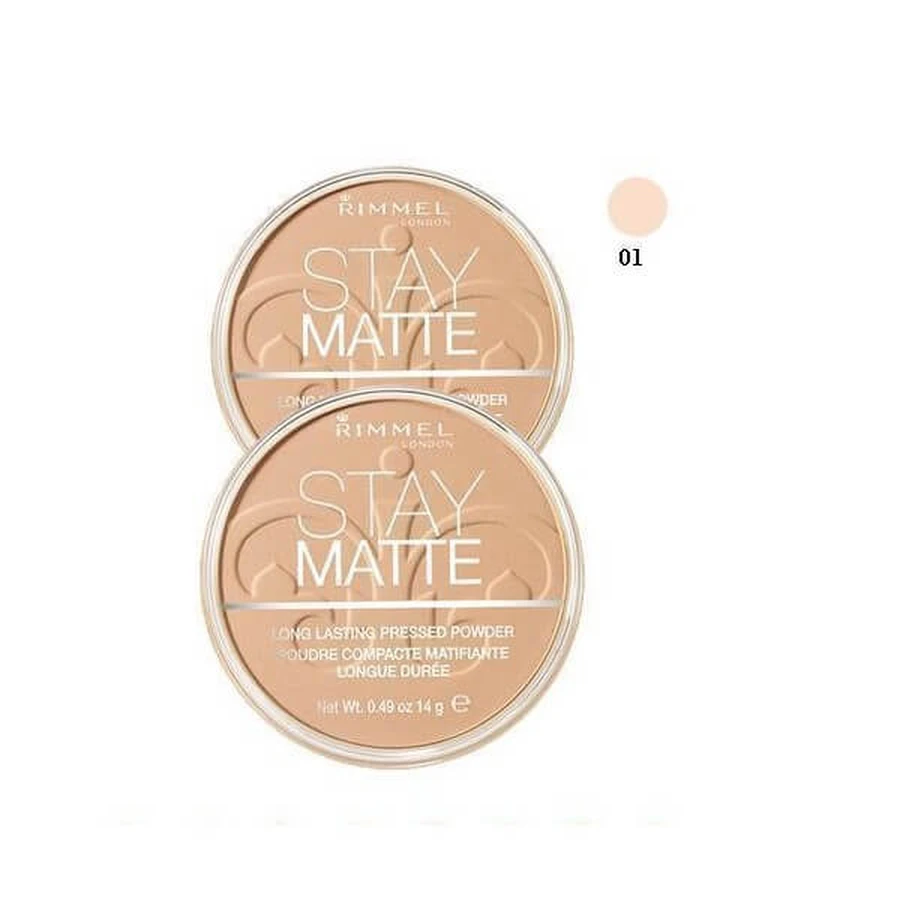 RIMMEL STAY MATTE POEDER 001 TRANSPARANT