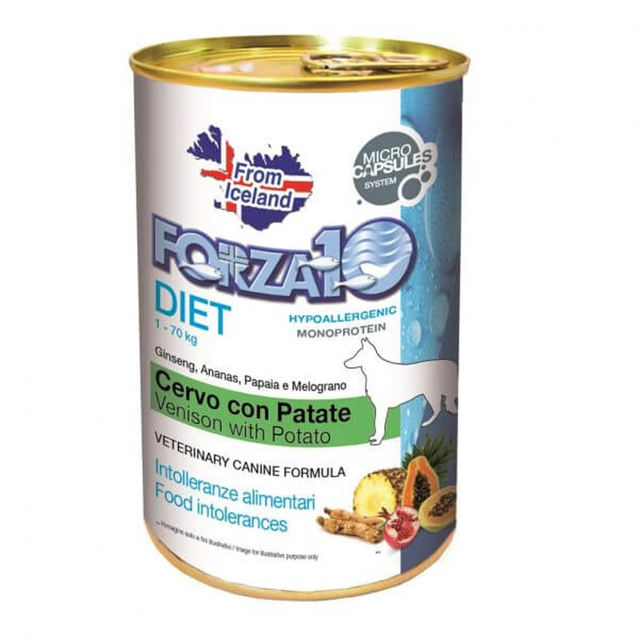 Forza10 Diet Deer Potatoes Câine umed