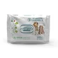"XXL" BIODEGRADABLE SANITARY WIPES CF. (100 PCS) GREEN TEA & CHAMOMILE *** TEMPORARILY MISSING FROM MANUFACTURER ***