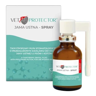 Vet Protector Oral, lichid oral pentru câini și pisici, spray, 30 ml
