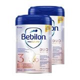 Set of 2 x Bebilon PROfutura DUOBIOTIK 3, milk-based formula after age 1, 800 g