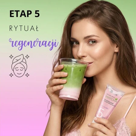 AVA Ritueel met Matcha, nachtmasker-crème, 50 ml