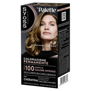 Syoss Palette - colorare permanentă 6-8 blond închis