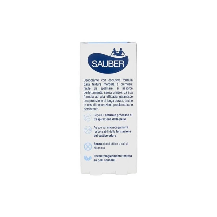 Sauber deocare - crema deodorante per pelli sensibili 35 ml