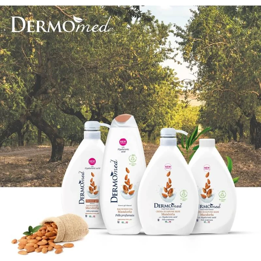 Dermomed Shea and Almond - cremă de săpun 1 litru