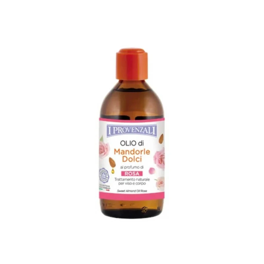 I provenzali zoete amandelolie met rozengeur 200 ml