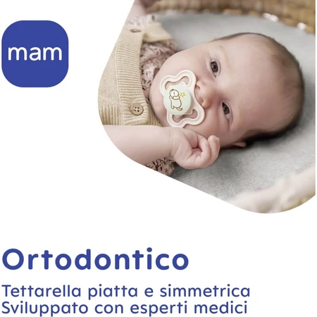 Mam Air -2 neutrale fopspenen van silicone 2-6m
