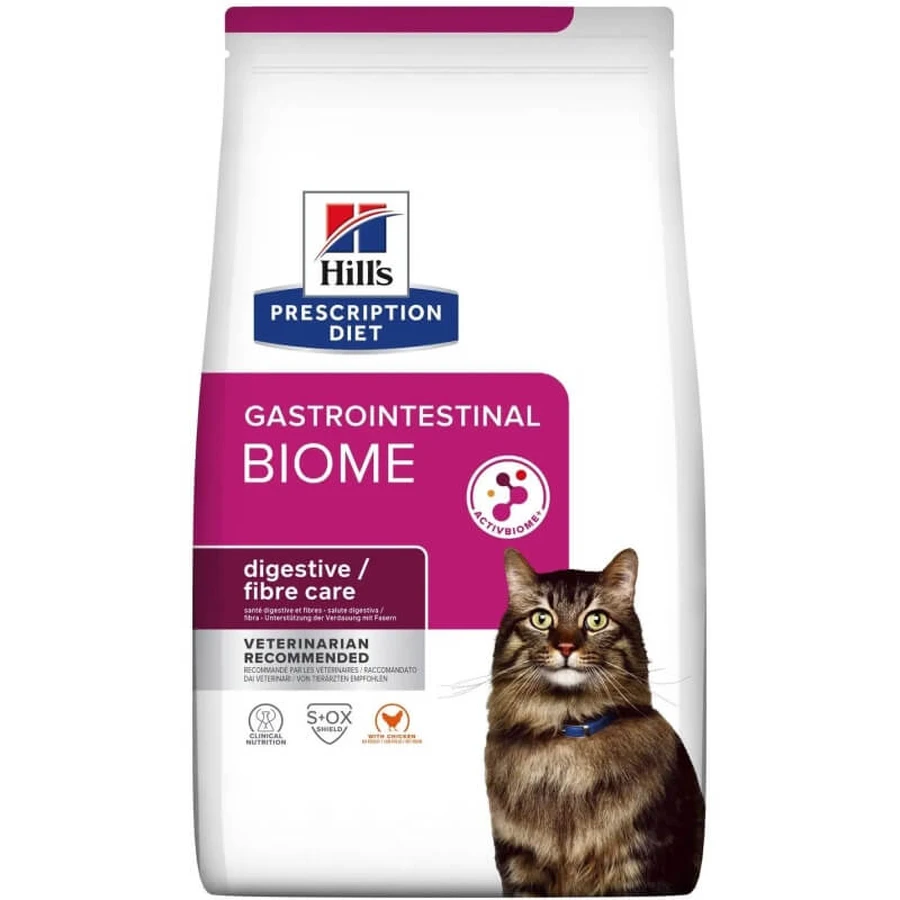 Hill's Prescription diet gastrointestinal biome with chicken - croquettes pour chat 3 kg