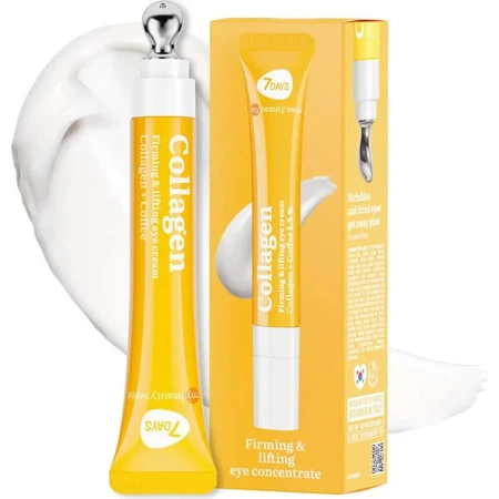 7days Collagen - przeciwstarzeniowy krem pod oczy 18 ml: ceny i cechy