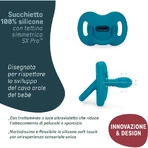 Suavinex color essence - silicone pacifier 6-18 months - light blue