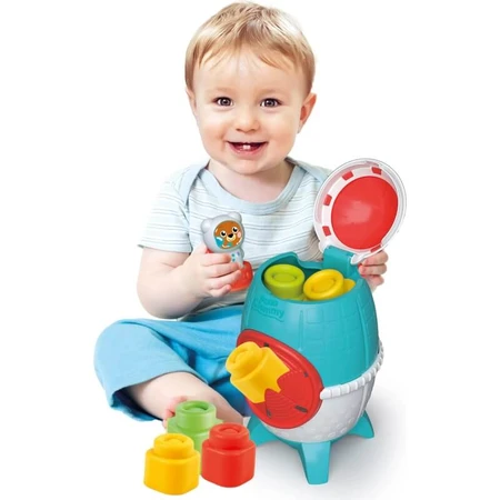 Clementoni Soft clemmy 17806 - Weltraumrakete - Bausatz