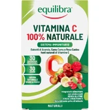 Equilibra vitamine c 100% natuurlijk 30 kauwtabletten - vitamine c supplement