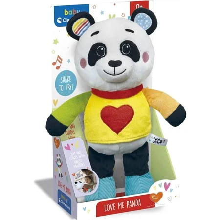 Clementoni Baby love me panda - interaktives Plüschtier