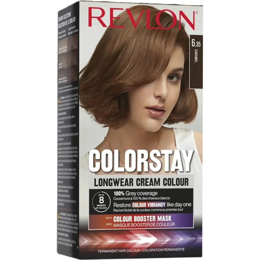 Revlon Colorstay longwear cream color - tinta per capelli n.6.35 caramello