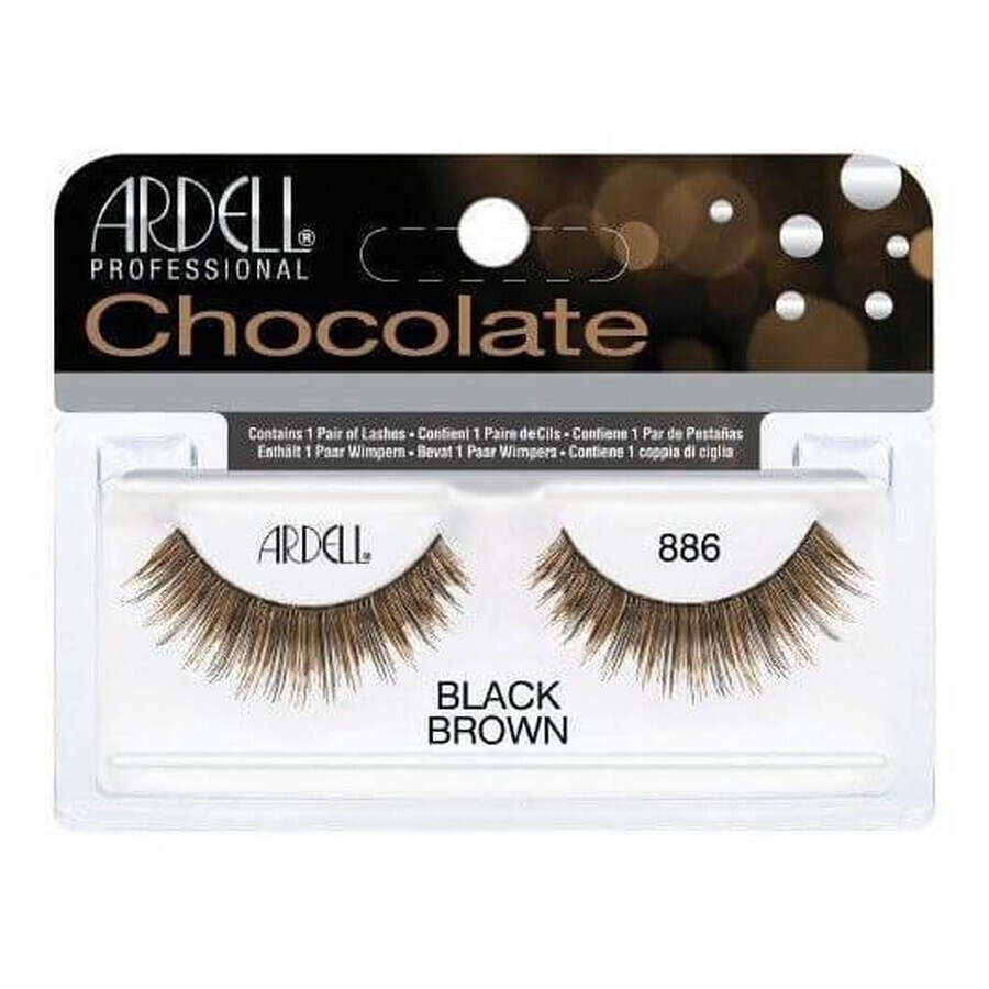 Gene false Ardell Chocolate 886 Black Brown 