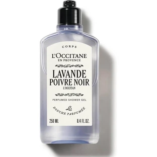 L'occitane lavande poivre noir - geparfumeerde douchegel voor lichaam en haar 250 ml