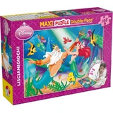 Lisciani Supermaxi double face mermaid puzzle - 108 pieces