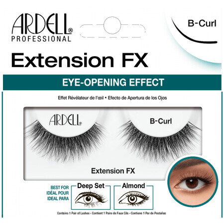 Gene false Ardell Extension FX B Curl Black 