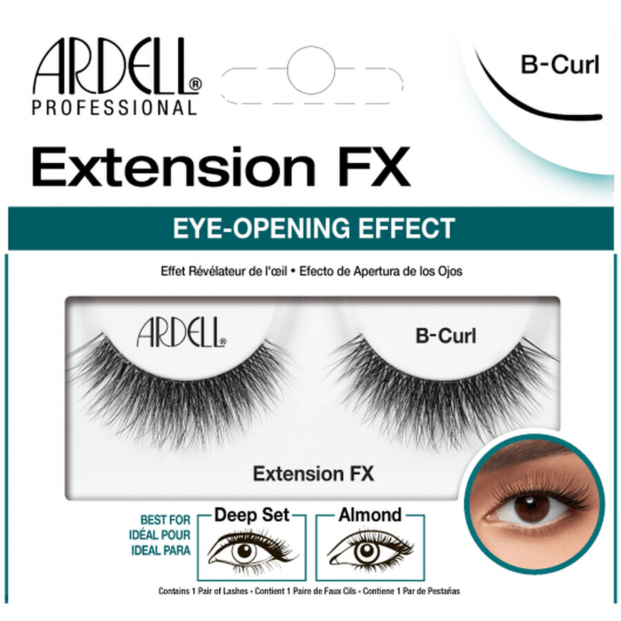 Gene false Ardell Extension FX B Curl Black 