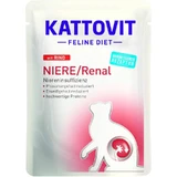 Kattovit Renal beef - Alleinfuttermittel für Katzen mit Nierenversagen 85 gr.