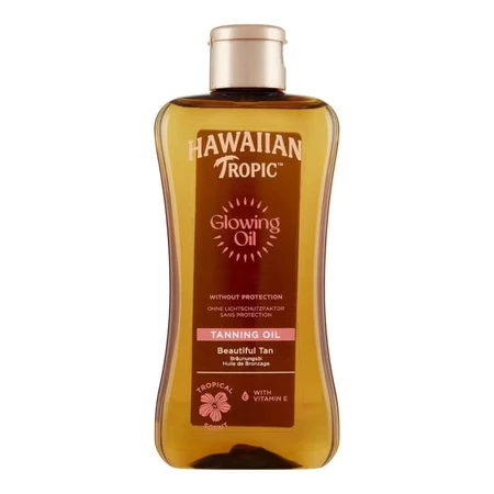 Hawaiian tropic glowing oil - tropische bruiningsolie 200 ml