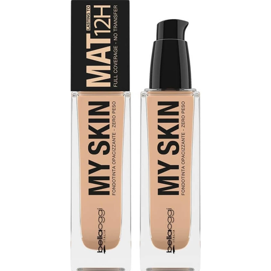 Bellaoggi My skin mat 12h - fond de ten mat - nr. 3 bej cald