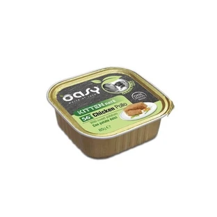 Oasy Kitten pate chicken and sweet potatoes - complete wet food for kittens 85 g