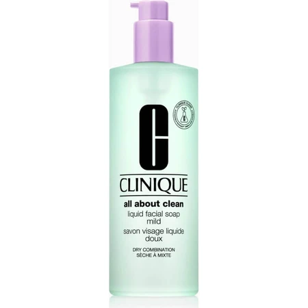 Clinique liquid facial soap mild - sapone per pelli normali e secche 400 ml