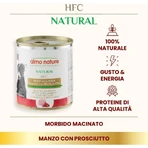 Almo nature Hfc cuisine beef with ham - wet food for adult dogs 290 gr