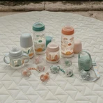 Suavinex dreams 6m+ - bottle with symmetrical dense flow teat 360 ml - pink