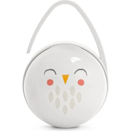 Suavinex bonhomia - Attache-sucette hibou blanc
