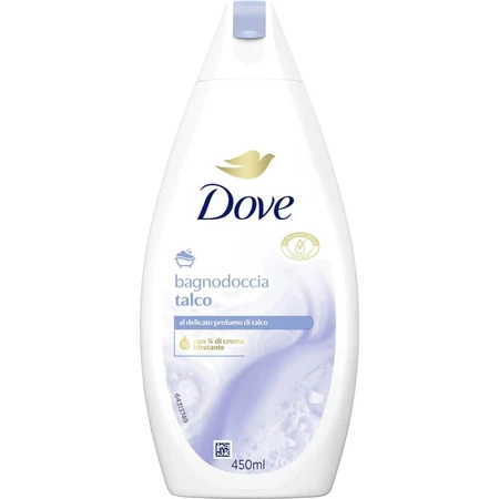 Dove Talc - moisturizing shower gel 450 ml