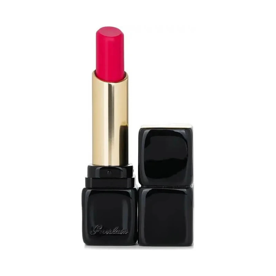 Guerlain kisskiss tender matte - barra de labios luminosa mate nº. 666 lucky pink