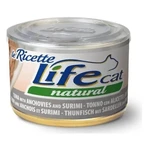 Life petcare Life cat atún natural con alicette y surimi - comida húmeda para gatos 150 g