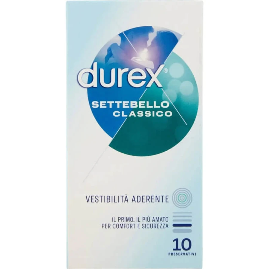 Durex settebello classic - 10 condoms tight fit