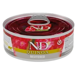 Carne de porc pentru pisici castrate Farmina N&amp;d - hrană completă pentru pisici adulte castrate 80 g