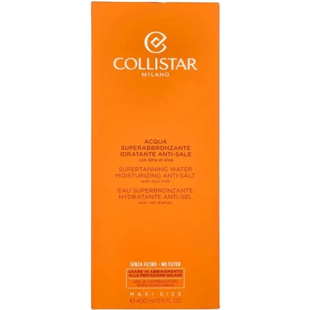 Collistar agua superbronceadora hidratante antisal - spray 400 ml