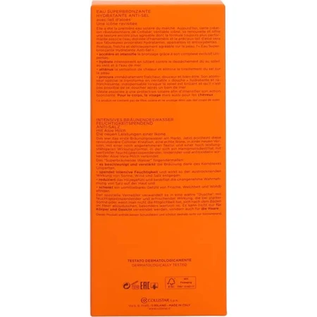 Collistar agua superbronceadora hidratante antisal - spray 400 ml