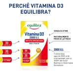 Equilibra vitamina d3 2000 ui 30 comprimate - supliment imunostimulant
