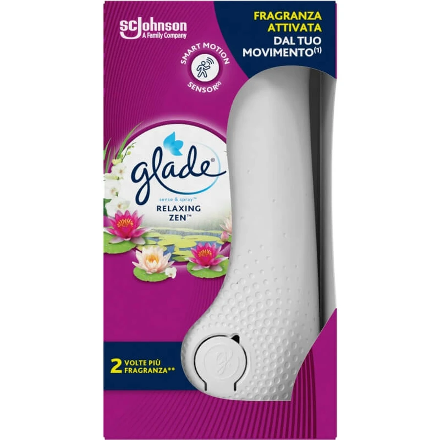 Glade Sense&amp;spray sensual sándalo &amp; jazmín - perfumador de ambiente + 1 recambio