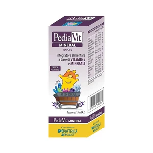 Pediavit gotas minerales 15 ml - suplemento vitamínico y mineral para niños