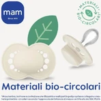 Mam Comfort 0-2 months - 2 silicone pacifiers - neutral