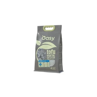 Oasy Tofu vegetal classic ongeparfumeerd - plantaardige kattenbakvulling 10 liter